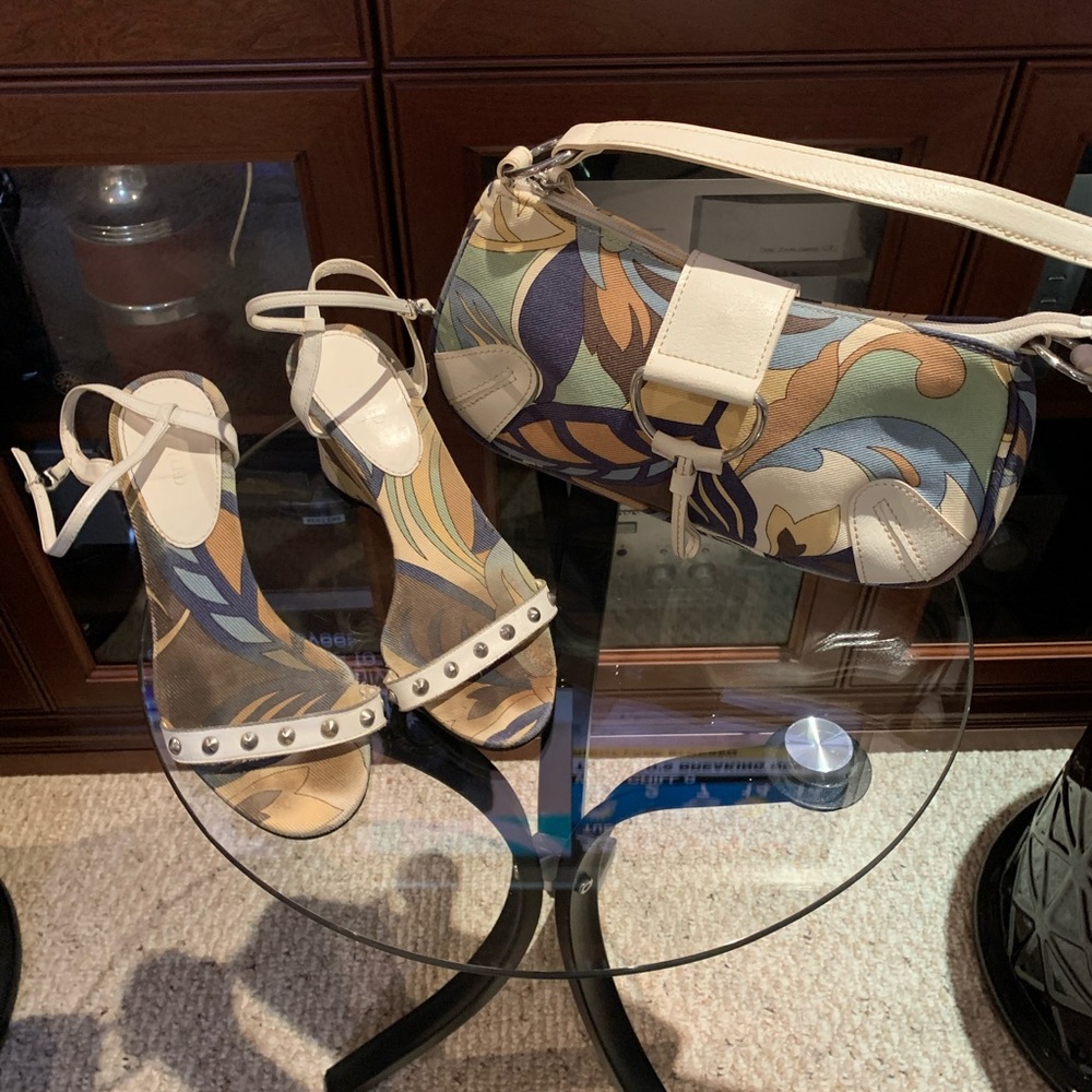 Matching purse and sandals